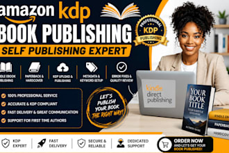 book publishing, kindle publishing, self publishing, amazon KDP book publishing