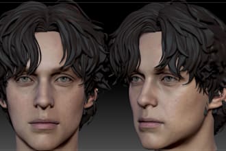 do realistic metahuman, 3d character modeling, and ai influencers