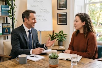 provide optimistic life coaching and peer support