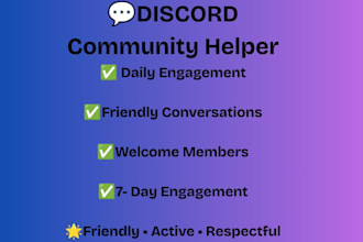 be an active member of your discord server for 7 days