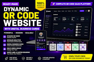 provide white label dynamic qr code saas website