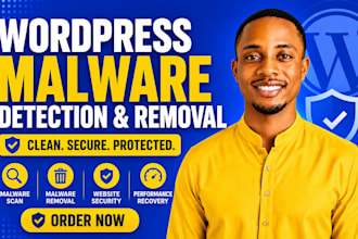 remove wordpress malware and fix hacked website