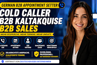 german b2b appointment setter b2b german cold caller b2b sales b2b kaltakquise