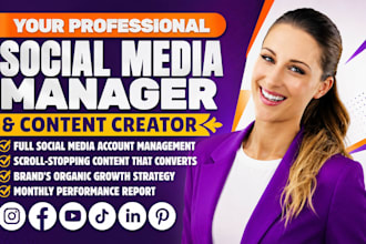 be your social media manager and content creator for pinterest to increase sales