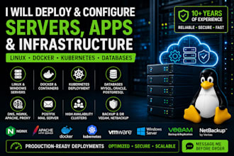 deploy production ready infrastructure on linux vps