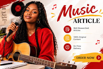 write your music article music magazine music promotion music blog