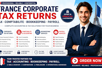 prepare france corporate tax returns tax comptabilite bookkeeping and payroll