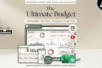 provide annual budget for excel google sheets monthly budget debt tracker