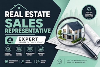 real estate sales representative, property consultant, real estate agent, sales