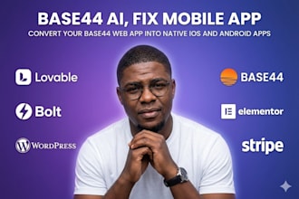 convert your base44 web app into native ios and android apps base44 app base44