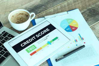 fix credit report, collection,chargeoff, late payment,inquiry remove,boost score