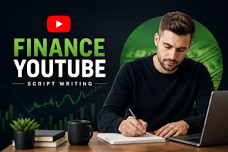 create high retention script for your youtube channel about finances