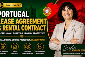 draft your portugal lease agreement and rental contract