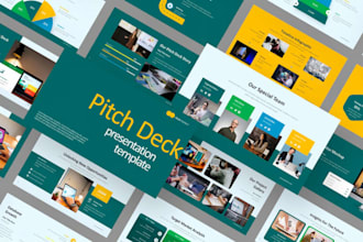 design or redesign powerpoint presentation, pitch deck and google slides
