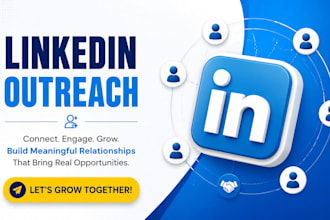 be linkedin manager to send cold messages connections request, and outreach