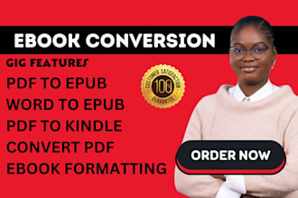 convert pdf to epub, word to epub, kindle ebook formatting