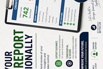review your credit report professionally