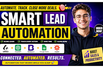 attio chatgpt lead scoring bidsketch tracking google sheets zapier automation