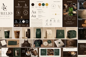 coffee cafe shop branding  coffee packaging bakery branding bakery packaging