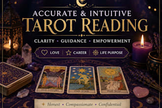 give you an accurate and intuitive tarot reading