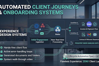 build automated client journeys and onboarding workflows