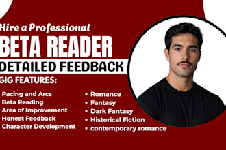 beta read romance beta reader beta reader fantasy thriller horror beta reader