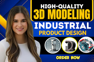 professional industrial product design, 3d cad and mechanical design