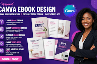 canva ebook design canva workbook design editable ebook design canva template