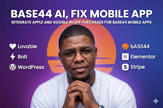 integrate apple and google in app purchases for base44 mobile apps base44
