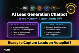 build an ai lead generation chatbot with chatbase claude chatgpt