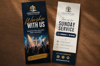 design a christian bookmark design church logo design branding flyer design