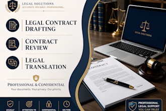 draft professional legal contracts and agreements