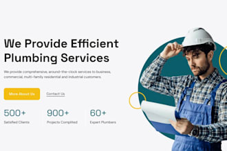 build contractor website construction company, hvac electrician plumbing website