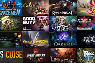 design steam capsule art steam store page banner header game key art game cover