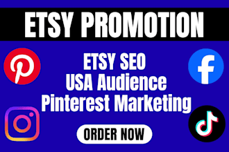 do etsy promotion pinterest marketing etsy SEO to boost etsy traffic etsy sales