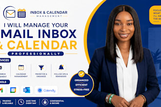 manage your email inbox and calendar professionally