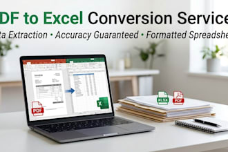 convert PDF tables into excel spreadsheets