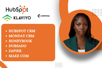 zoho CRM monday com hubspot CRM zapier integration honeybook dubsado 17hat