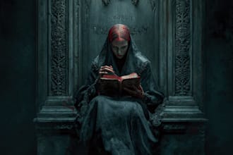horror book cover design dark thrilling story book cover