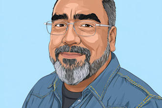 do a cartoon portrait