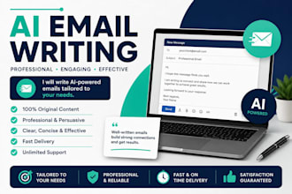 write professional ai emails