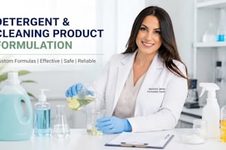 cleaning detergent laundry product formulation chemist