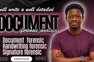 do forensic document analysis real or forge handwriting and signature analysis