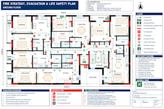 create compliant fire strategy plans, evacuation, life safety plans