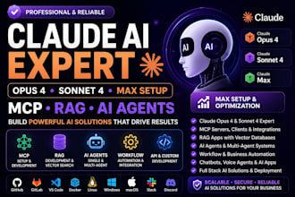 claude ai expert opus 4 sonnet 4 max setup mcp rag ai agents