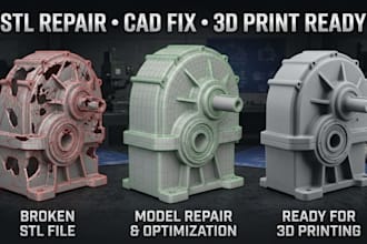 create repair fix modify stl file repair edit obj file 3d scan cleanup 3d print