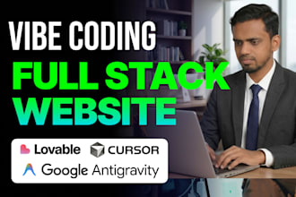 build your full stack website or mvp using vibe coding