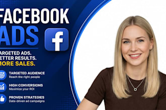 setup facebook ads, meta ads, face book ads cmapaign, instagram ads for sales