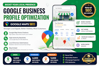 optimise google my business profile and maps for local SEO ranking