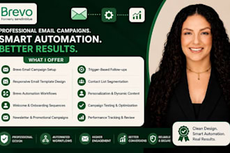 design brevo email campaign brevo email automation workflow email template